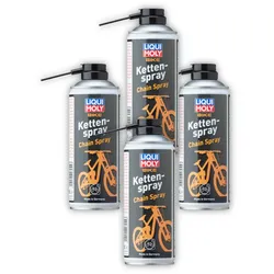 4x Kettenspray LIQUI MOLY 6055 Schmiermittel Bike Fahrrad Kette Fett Pflege 400ml