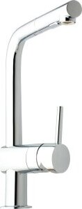 GROHE Minta, Standard, Gebürsteter Stahl, Graphit, Hebelgriffe, Einzelbild, 1/2", Spray, Stream