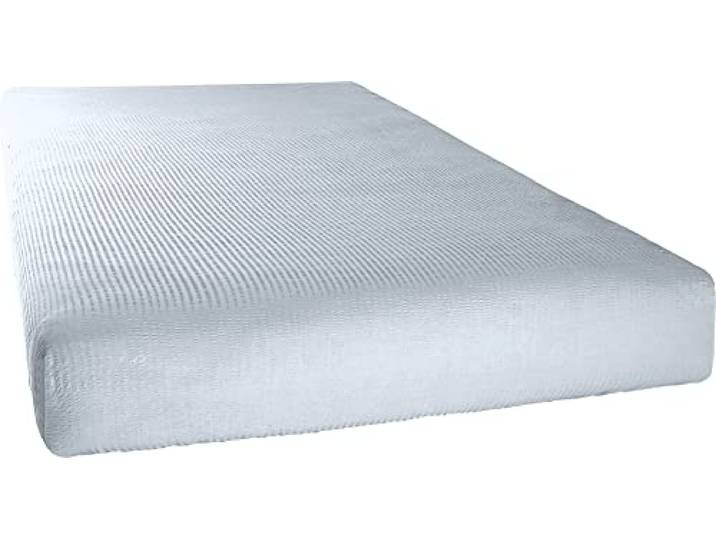 Erwin Müller Spannbettlaken Edel-Seersucker, Spannbetttuch Serie Wertingen - für die warme Jahreszeit, temperaturausgleichend, Luftzirkulation, mit Rundumgummi - Silber Größe 100x200 cm