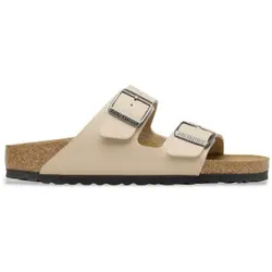 Birkenstock für Damen. 1031501 Sandalen Arizona (Schmale Passform) sandbeige (38), Wohnung, Keine, Lässig