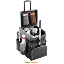 Reinigungstrolley QuickCart Reinigungswagen mitt. Dunkelgrau kompakt, robust & sehr wendig, aus hochwertigen Materialien