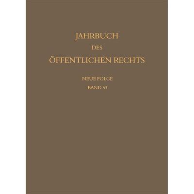 Jahrbuch des öffentlichen Rechts der Gegenwart. Neue Folge, Gebundene Ausgabe von Gerhard Leibholz,Peter Häberle, Mohr Siebeck, 978-3-16-148622-7