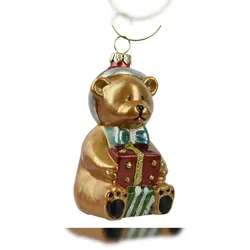 Christmas Decorations Christbaumschmuck Kunststoff 11cm Teddy Bär Figur Bruchfest Weihnachtsbaum Anhänger Weihnachten Weihnachtsbaumschmuck Wald Tiere Teddybär Braun