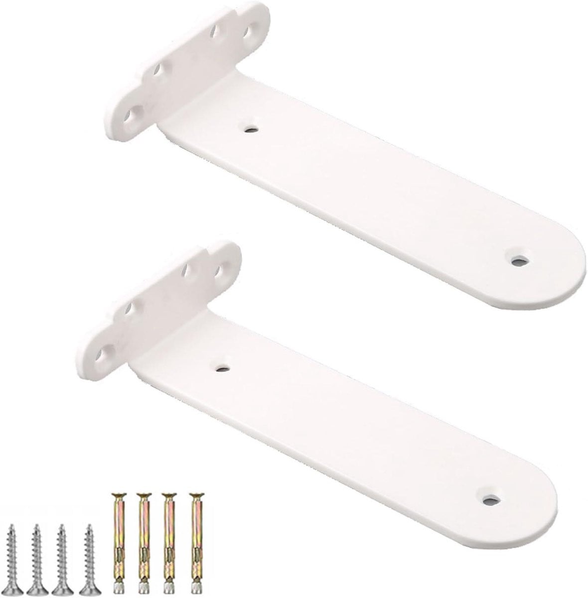 Zwevende Plankdragers Wit 1015 mm - Onzichtbare Beugels voor Wanddecoratie