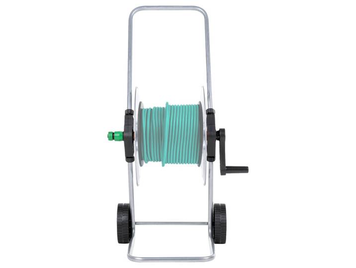 vidaXL Schlauchwagen für 50 m 1/2 oder 35 m 3/4 Schlauch Stahl