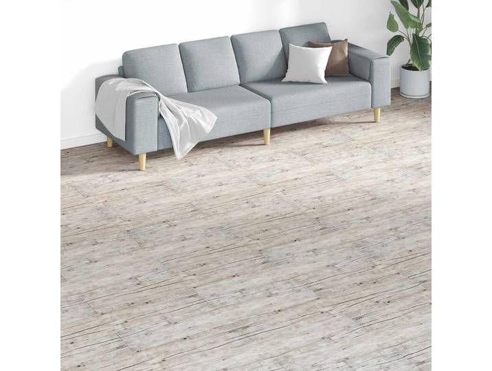 vidaXL Bodenplanken Gewaschenes Eichenholz 5,26 m² 18 stk. PVC