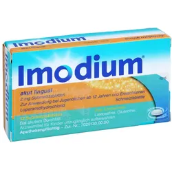 Imodium Akut Lingual Schmelztabletten 12 St