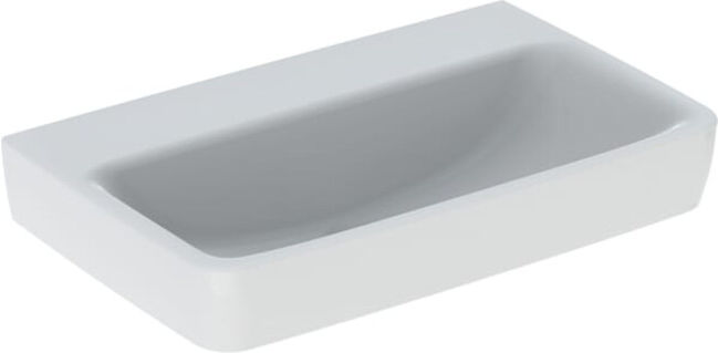 Geberit Lavabo Renova Compact 65x40cm, sans robinet, sans trop-plein, blanc (501717001)