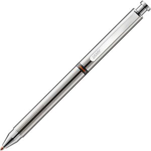 Lamy Multifunktionsstift st tri pen 3-in-1, silber, 2 Kugelschreiberminen, eine Drehbleistiftmine