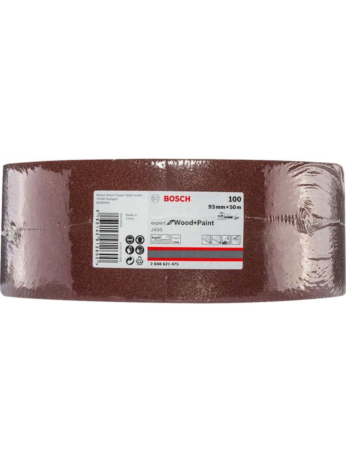 Bosch J450 Expert Sanding Roll P100 50m