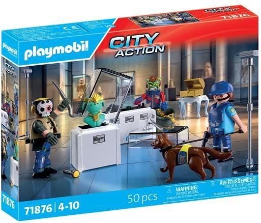 Playmobil City Action Museumoverval en arrestatie politieset met 50 onderdelen