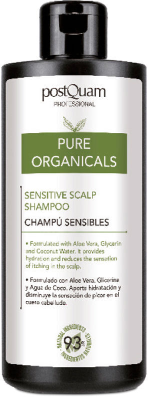 Postquam Pure Organicals shampooing cuir chevelu sensible 400ml