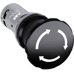 ABB 1SFA619550R1046 CE4T-10B-01 Not-Aus/Not-Halt-Taster mit NOT-Aus-Schalter Knopf Schwarz 1 St.
