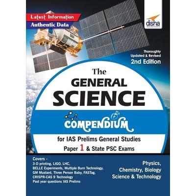 The General Science Compendium for IAS Prelims General Studies Paper 1 & State PSC Exams 2nd Edition, Taschenbuch von Disha Experts, Disha