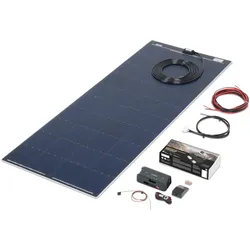 Büttner Elektronik Flat Light MT 150 FL Solaranlagen Komplettset ultraflach 1 Modul 150 Wp