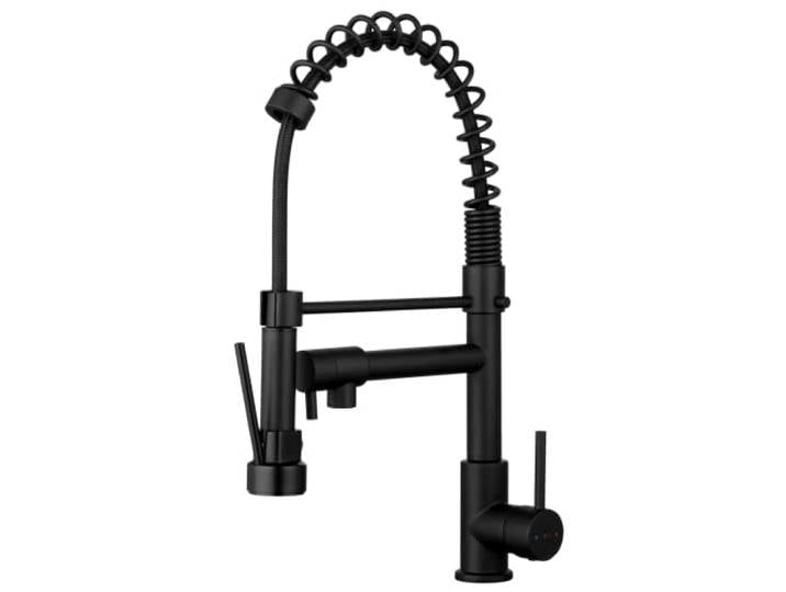 Essebagno Big Pro mitigeur évier à douchette full black
