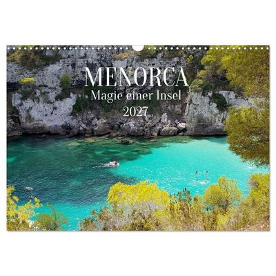 MENORCA Magie einer Insel (Wandkalender 2027 DIN A3 quer), CALVENDO Monatskalender
