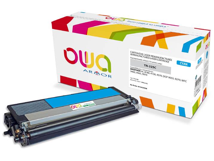 OWA Toner compatible BROTHER TN325 - K15424OW - Cyan