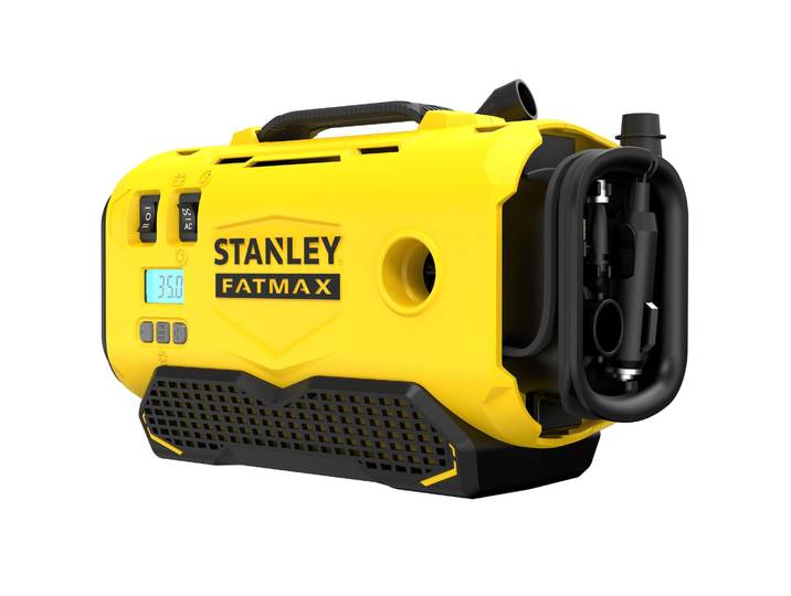 V20 Gonfleur Compresseur 11 Bars/ 160 Psi - Lithium 18V - Sans Batterie STANLEY FATMAX - SFMCE520B-QW