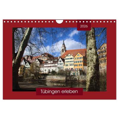 Tübingen erleben (Wandkalender 2026 DIN A4 quer), CALVENDO Monatskalender