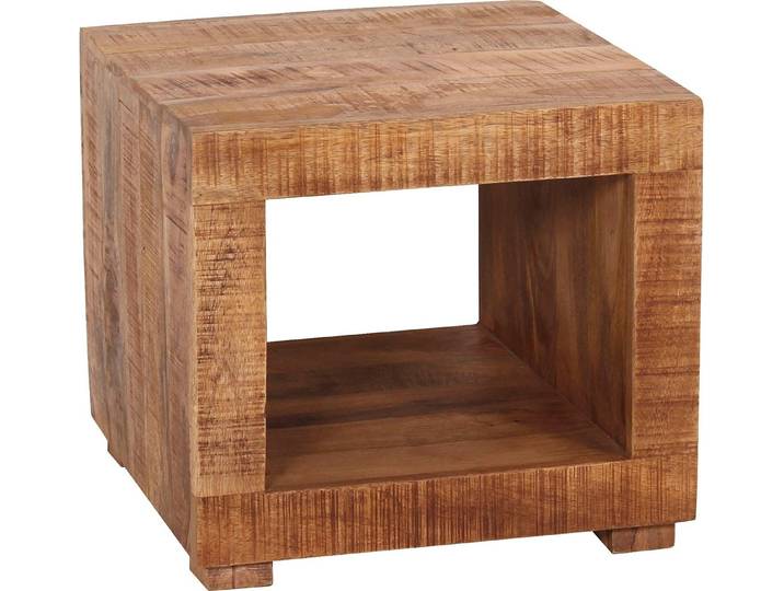 MÖBILIA Couchtisch Titlis, Beistelltisch aus Mangoholz