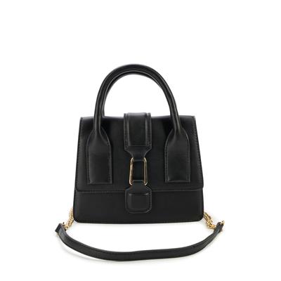Henkeltasche HARPA "ESPY", Damen, Gr. B/H/T: 19cm x 16cm x 19cm, schwarz, unifarben, Taschen, im zeitlosen, eleganten Design