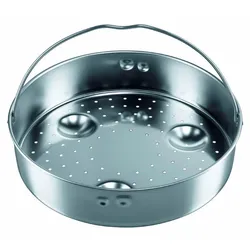 Silit Sicomatic Edelstahl-Einsatz, gelocht, 22 cm