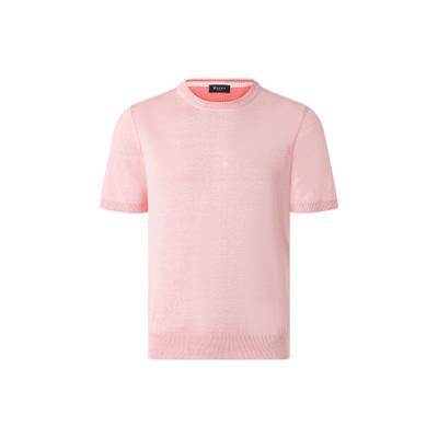 T-Shirt MAERZ MUENCHEN "Maerz Muenchen 450501 T-Shirt Herren Bekleidung", Herren, Gr. 48, rosa (pink), 100% Baumwolle, Shirts T-Shirt
