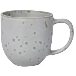 Fürstenhof Kaffeebecher Sofia 300 ml Steingut Grau Hellgrau