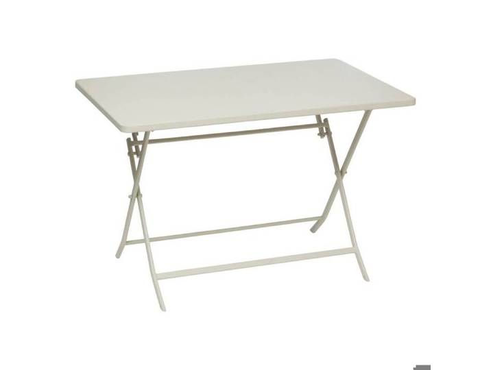 Table de jardin pliante rectangulaire  Greensboro  argile 4 places - Hespéride