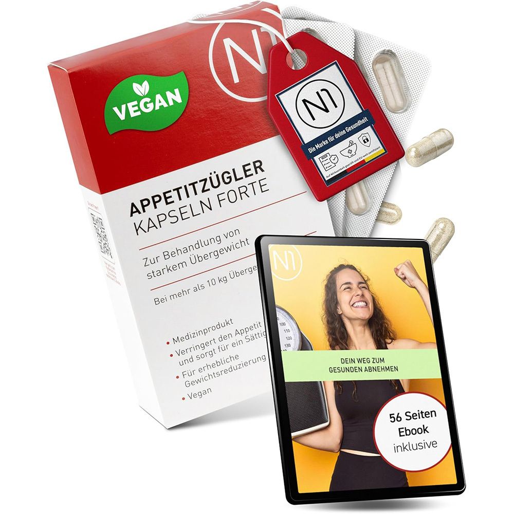 N1 Appetitzügler Kapseln forte 42 St