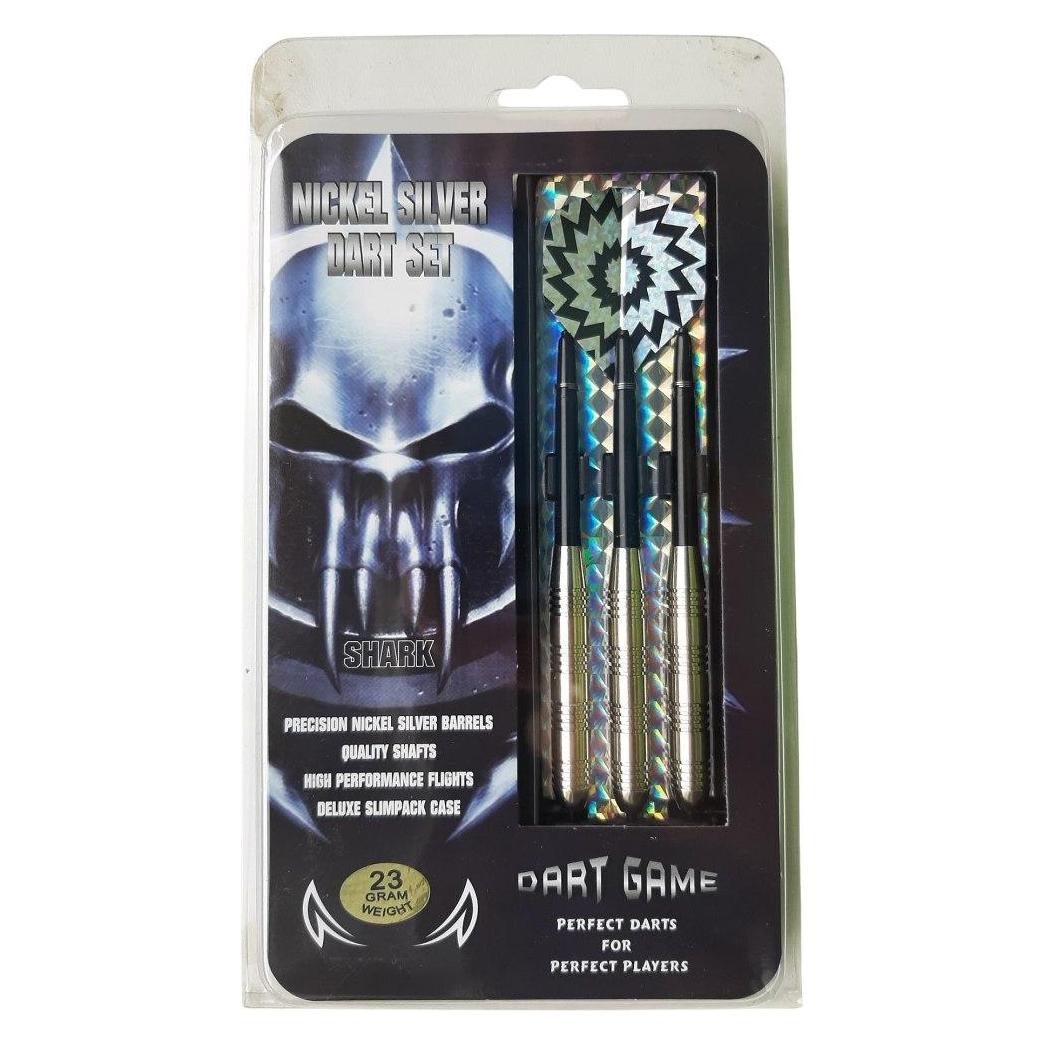 Master Lotki Rzutki do Darta Stalowa Igła Shark Nickel-Brass 23 g (23 g) (70391831)