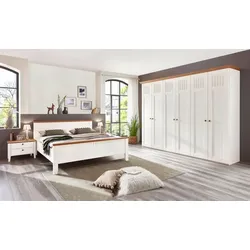 C.DISSELKAMP Schlafzimmer-Set Castellino 4tlg. Lack Weiß