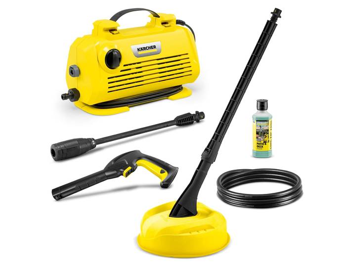 Nettoyeur haute pression Kärcher K 2 Horizontal VPS Home\, 110 bars\, 360 l/h\, kit Home