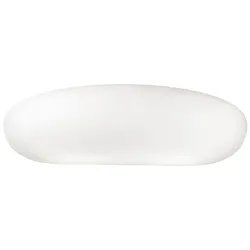 ROSSINI ILLUMINAZIONE GLENN Wandleuchte aus satiniertem weißem geblasenem Glas, integrierte LED 13 W, 2700 K, IP20 – Rossini Group – LED-Wandleuchte