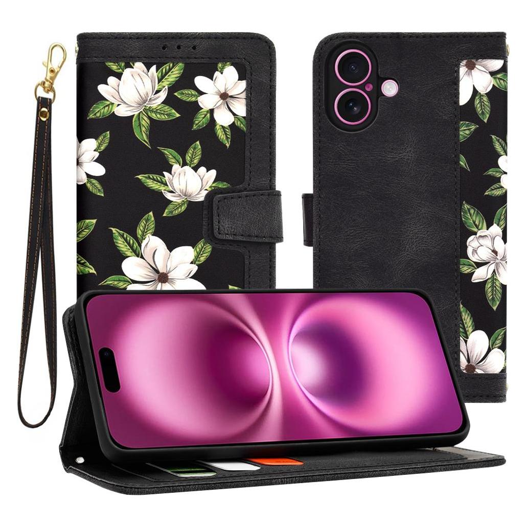 Techsuit - FlipCraft - iPhone 16 Plus - Flowers of the Dawn (Apple iPhone 16 Plus) (56362273)