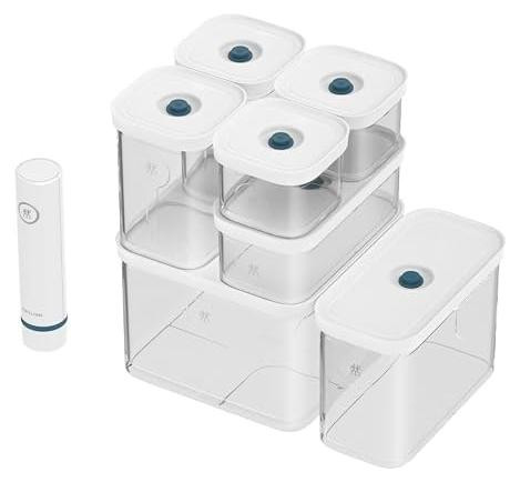 Zwilling Fresh & Save Cube Bakset, 8-delig, inclusief vacuümpomp, luchtdicht