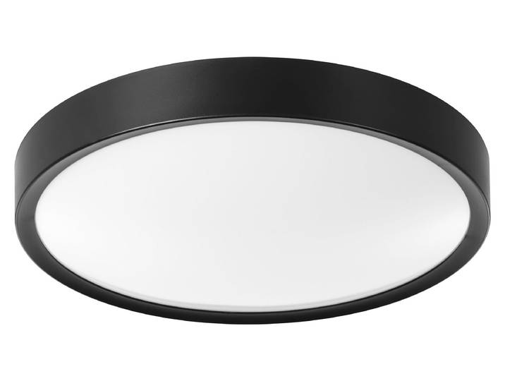 Plafonnier LED 36W 3900 lm 3000 K L 44 cm Musurita blanc/noir