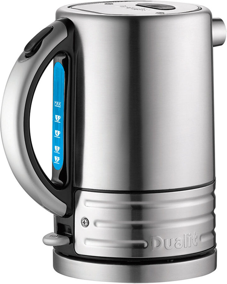Dualit 2300W 1.5L Architect Kettle Brushed Stainless Steel/Black 1.5L