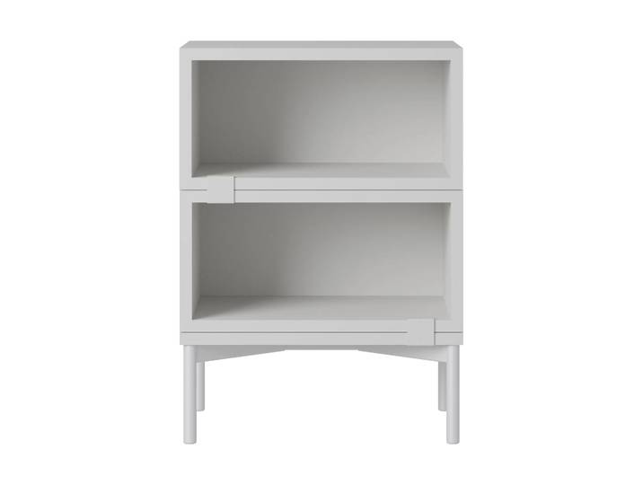 Muuto Stacked Aufbewahrungssystem Nachttisch Konfiguration 1 Grey