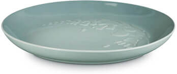 Le Creuset Sea Salt Stoneware La Jardin 22cm Plate
