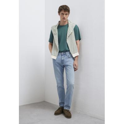 Skinny-fit-Jeans MAVI "JAKE", Herren, Gr. 31, Länge 32, blau (lt blau vintage), 99% Baumwolle, 1% Elastan, skinny fit normal, Jeans, Slim Skinny Jeans