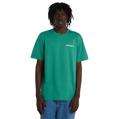T-Shirt ELEMENT "Future Nature", Herren, Gr. S, grün (fir), Obermaterial: 100% Baumwolle., Shirts T-Shirt