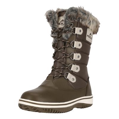 Stiefel MOLS "Enfield", Damen, Gr. 37, braun, Lederimitat, Synthetik, Schuhe Stiefel, mit modischem Kunstfell-Besatz