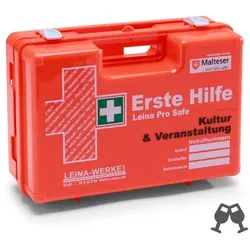 Erste-Hilfe-Koffer nach DIN 13157, Kultur und Veranstaltung