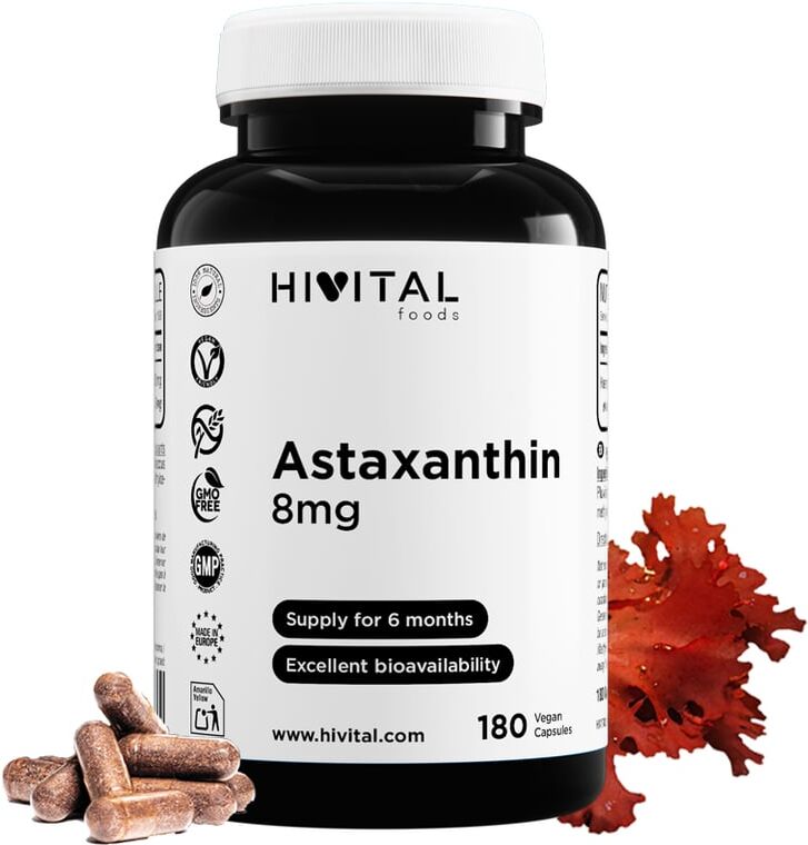 Hivital Foods Astaxantina 8 mg 180 VCaps