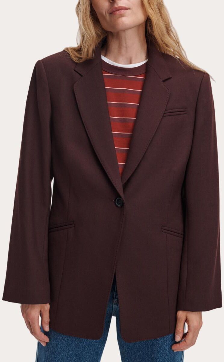 Rag & Bone Rag &amp; Bone - Blazer Goldie burdeos.  (XS) Burdeos