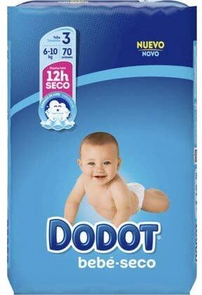 dodot Etapas Talla 3 70uds