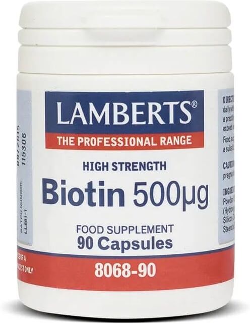 Lamberts BIOTINA 500µg 90 Caps
