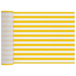 vidaXL Balkon Sichtschutz 150 x 400 cm Stoff mit PU-Beschichtung